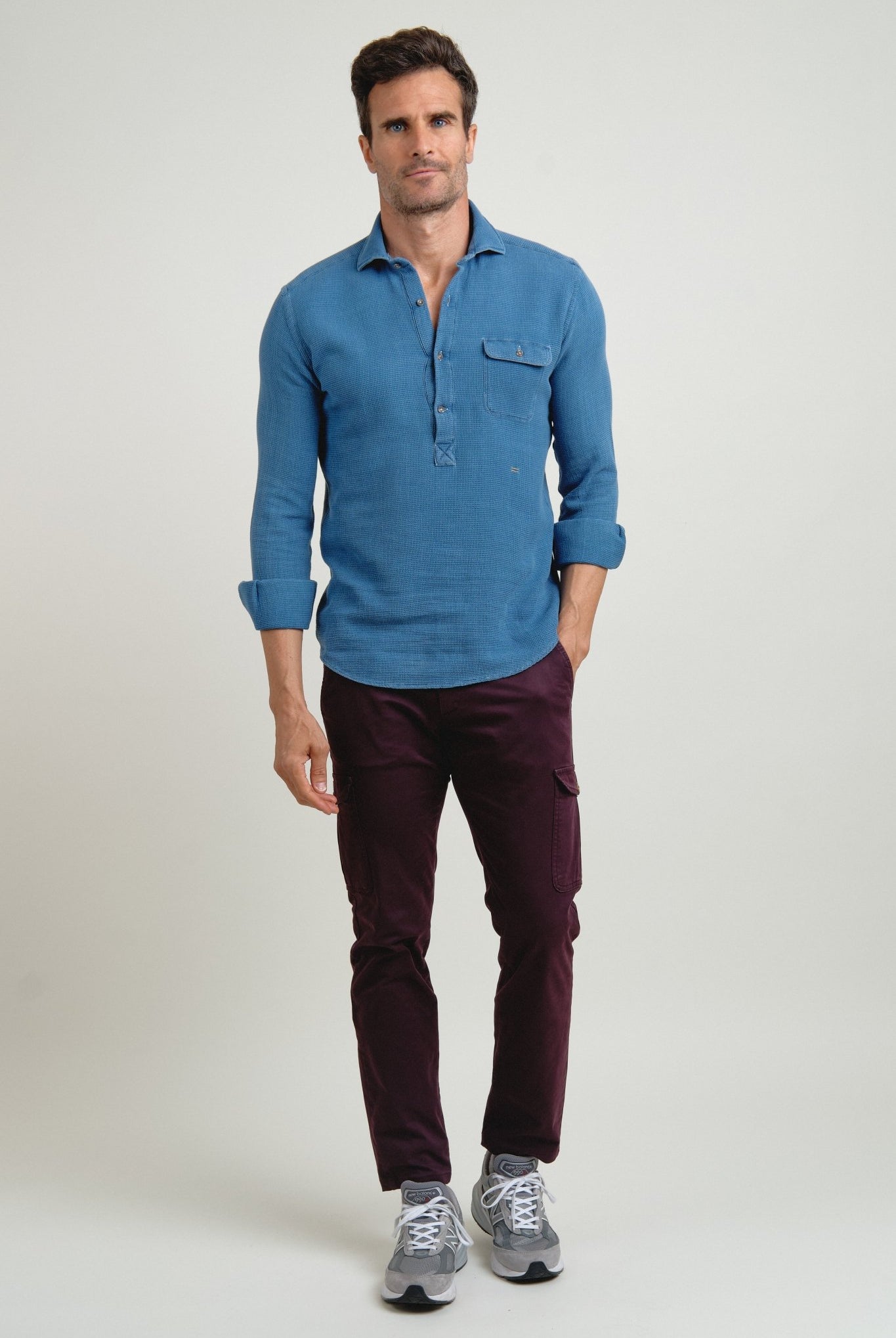 Polera Vaquera Indaco Un Bolsillo - Sohhan