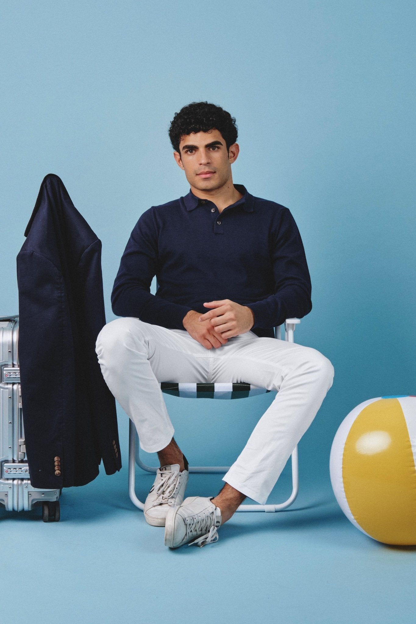 Polo Jersey Elmon Marino - Sohhan