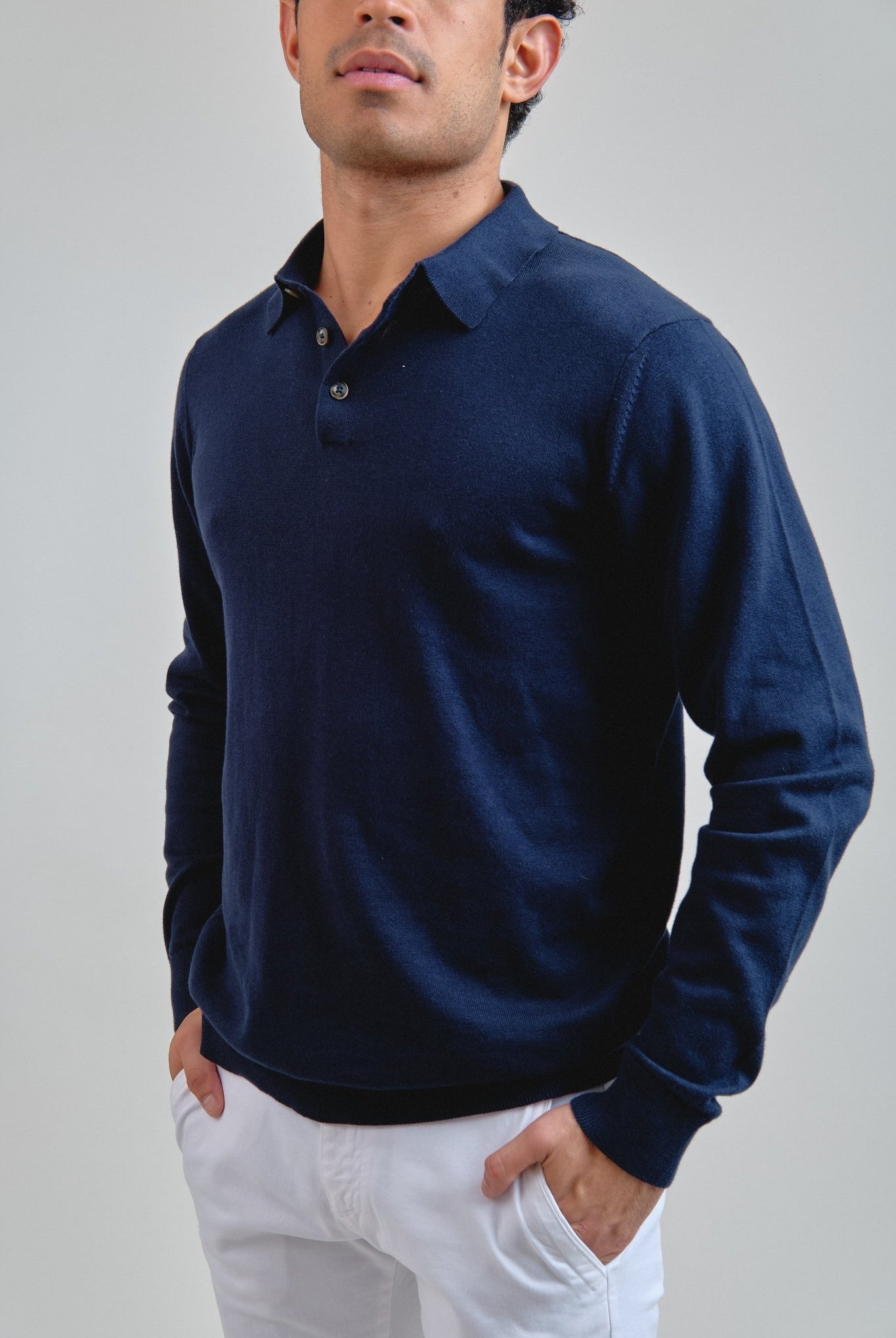 Polo Jersey Elmon Marino - Sohhan