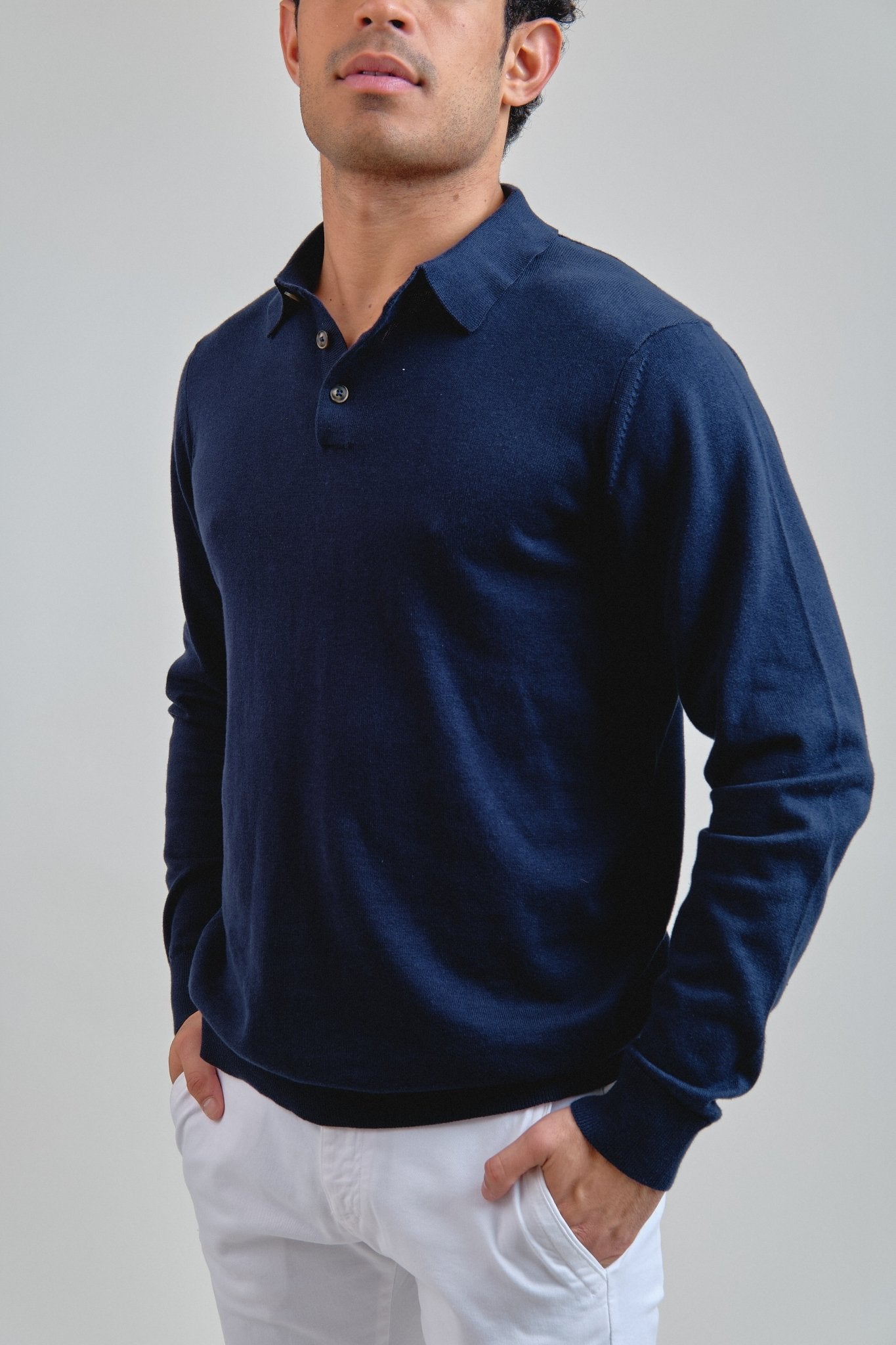 Polo Jersey Elmon Marino - Sohhan