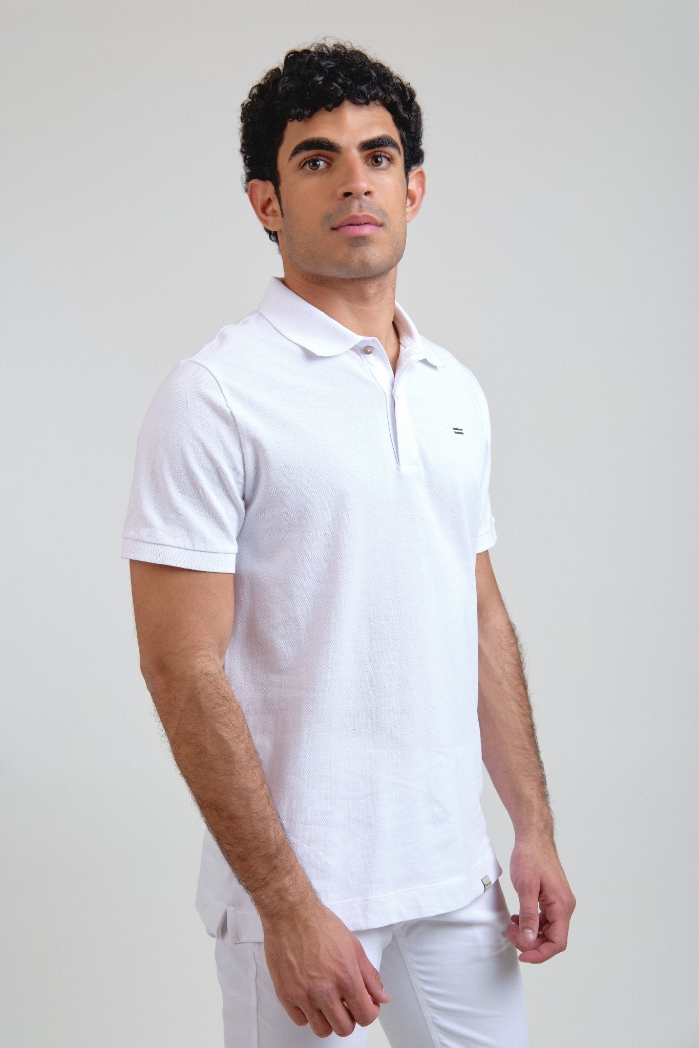 Polo Piqué Blanco - Sohhan