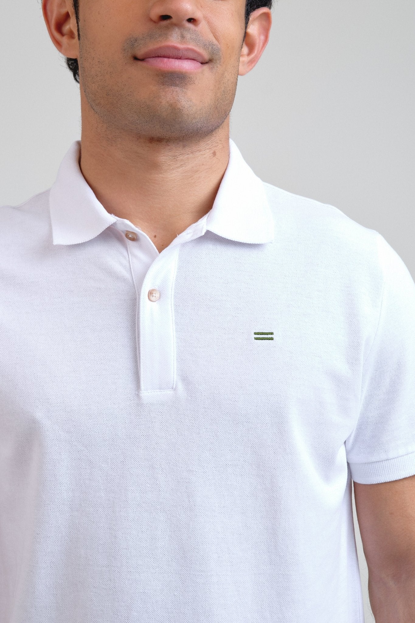 Polo Piqué Blanco - Sohhan