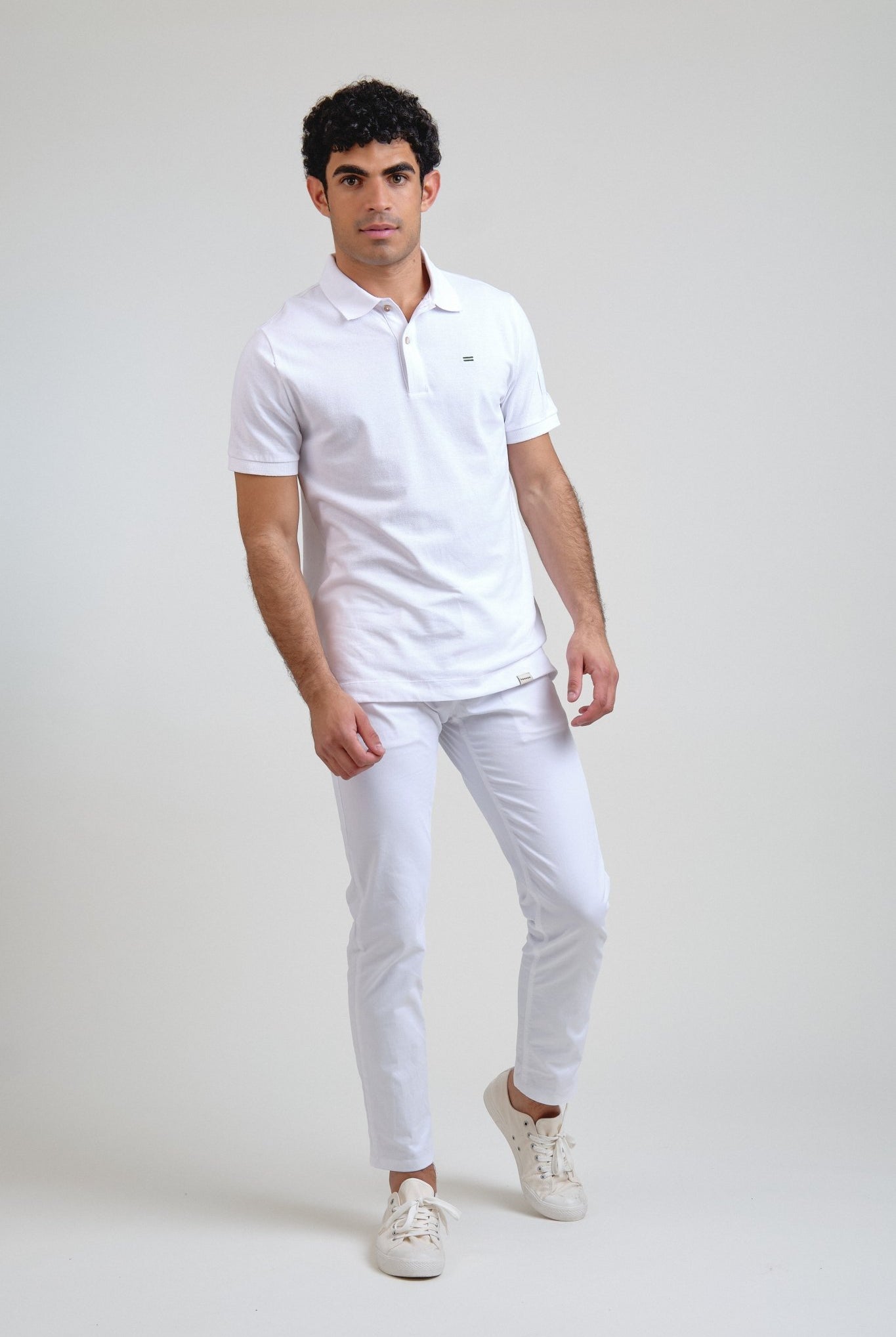 Polo Piqué Blanco - Sohhan