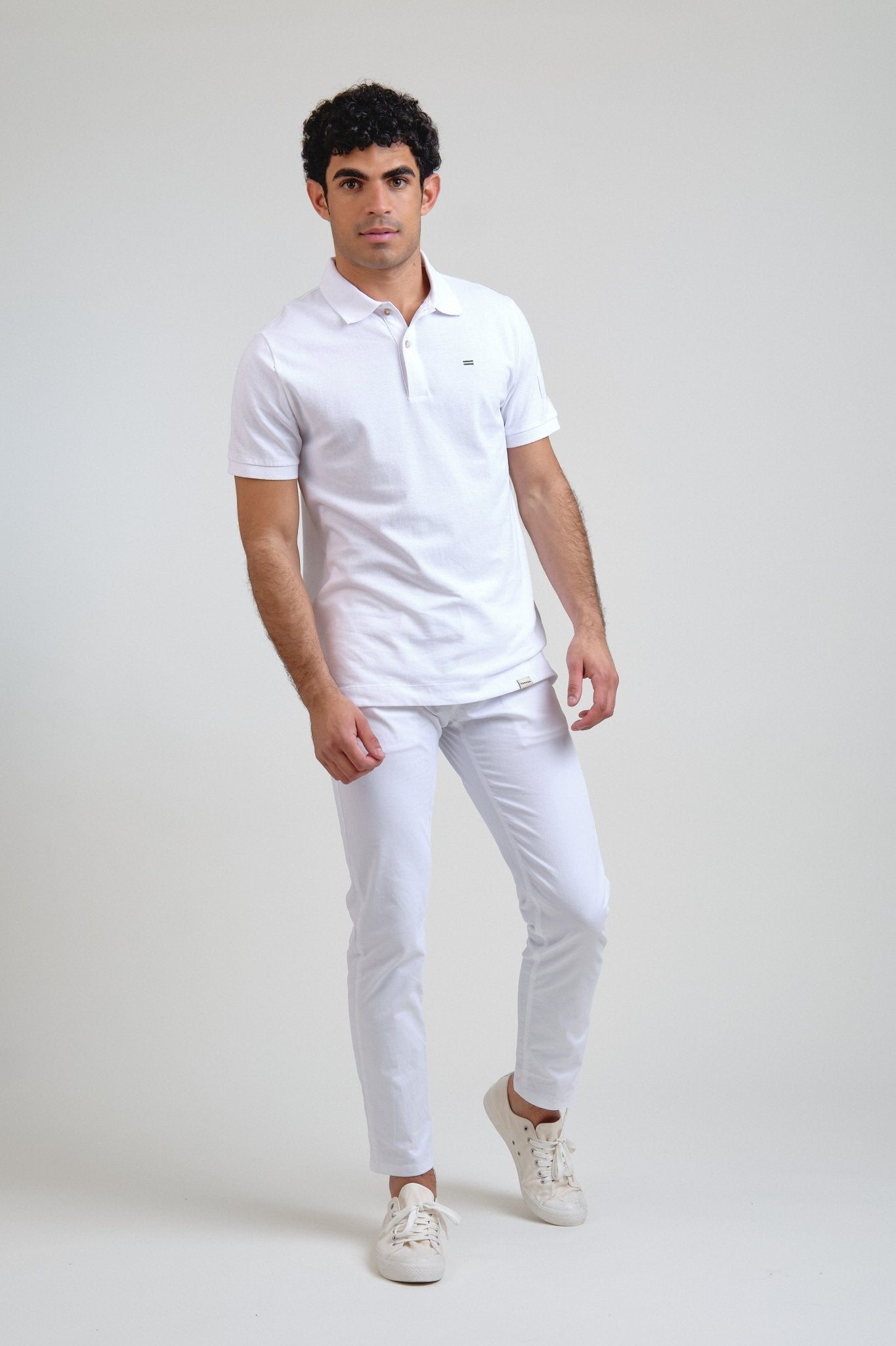 Polo Piqué Blanco - Sohhan