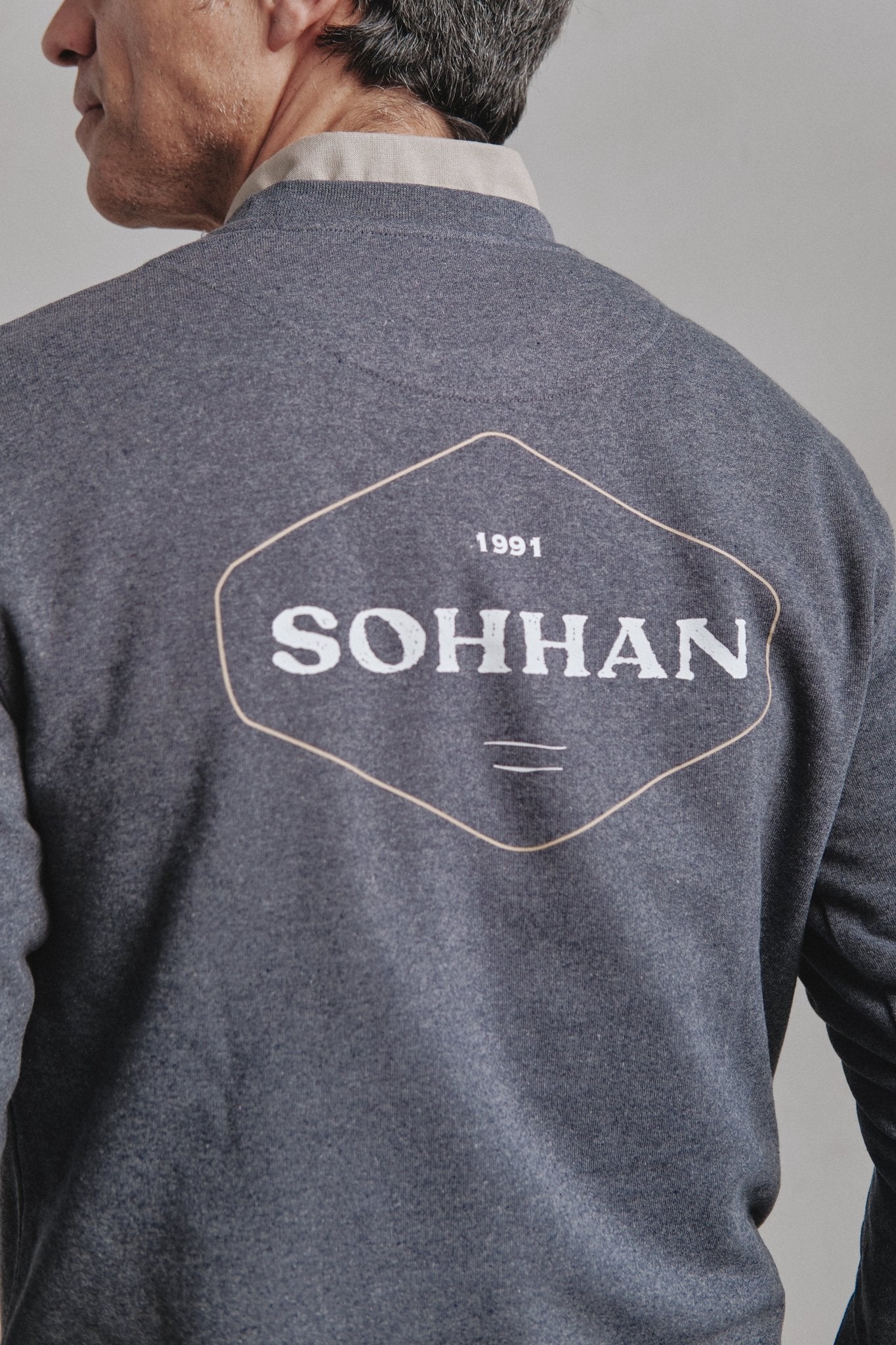 Sudadera Shelter Azul Sohhan Rombo - Sohhan