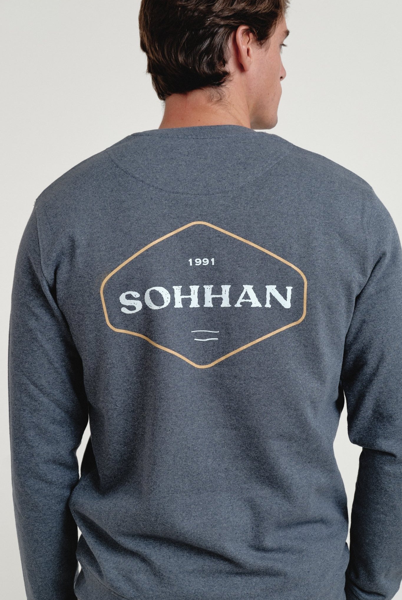 Sudadera Shelter Azul Sohhan Rombo - Sohhan