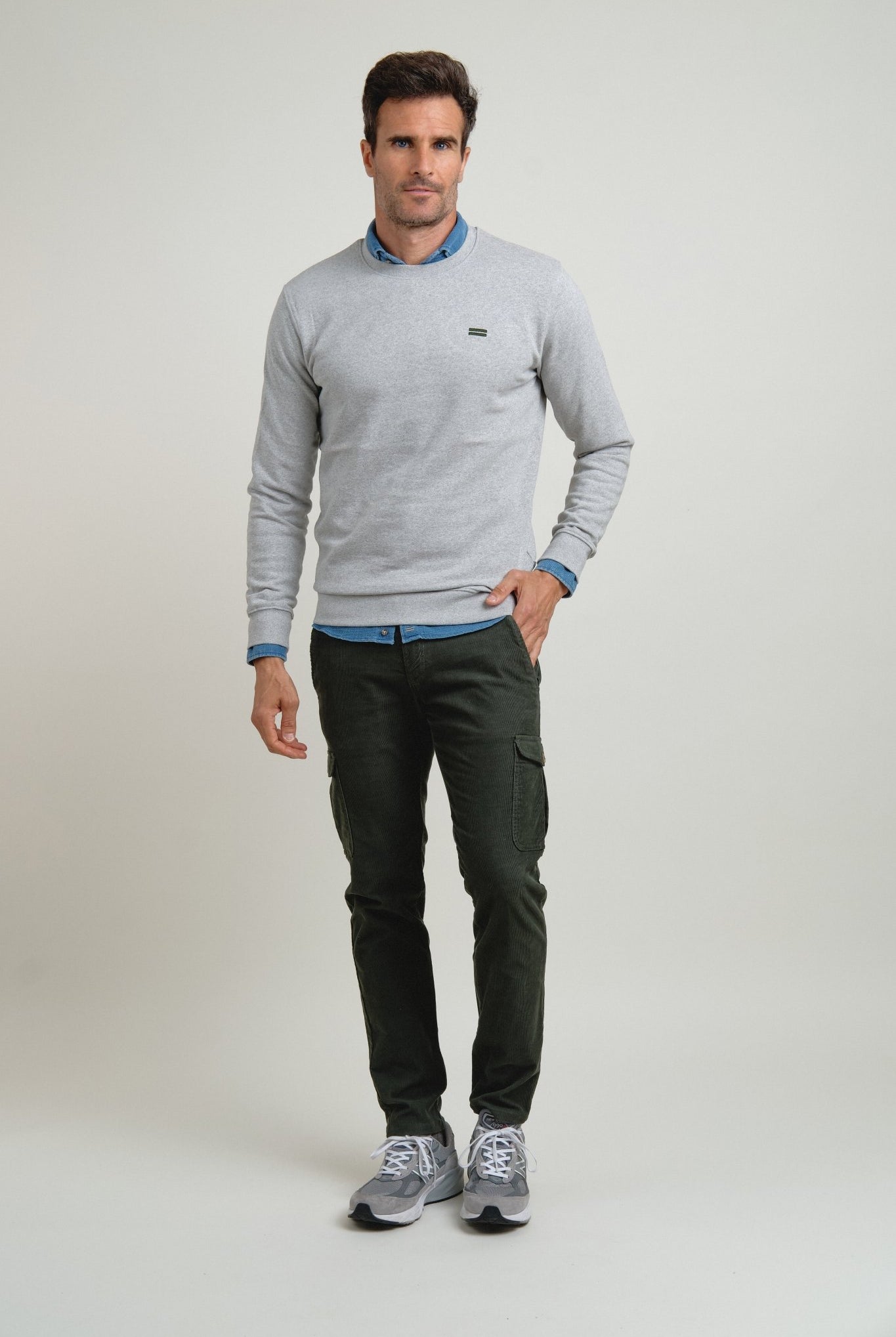 Sudadera Shelter Basica gris - Sohhan