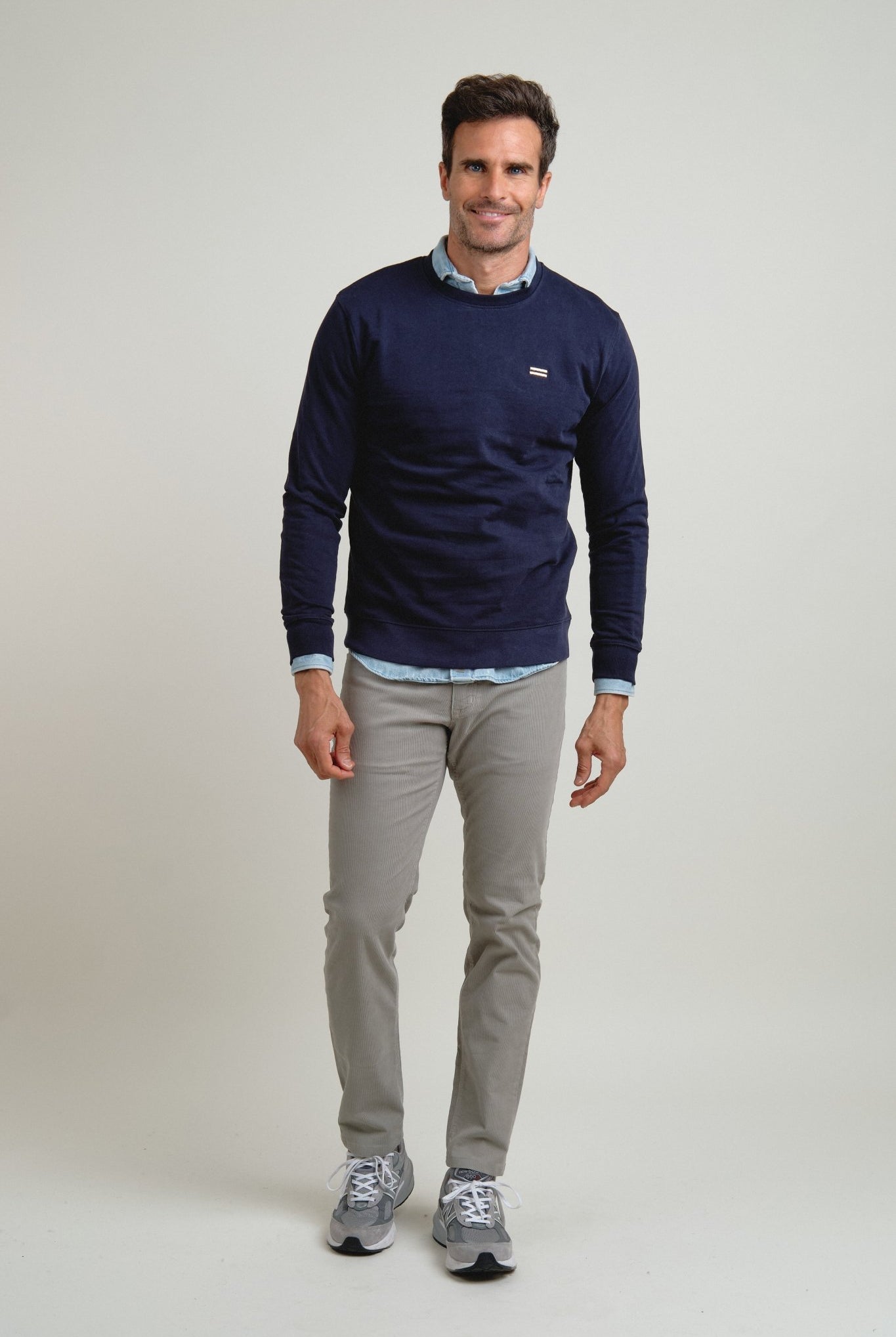 Sudadera Shelter Básica Marino - Sohhan