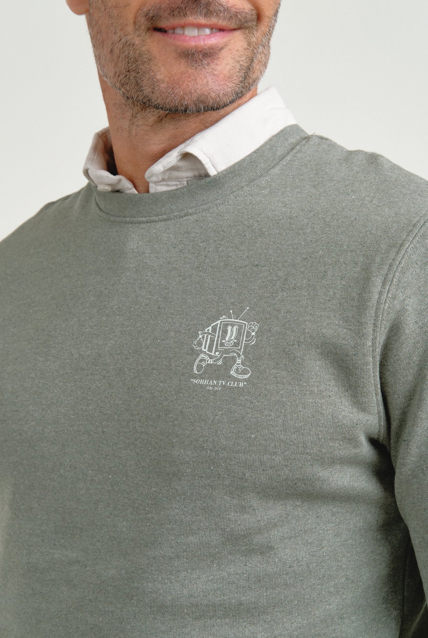 Sudadera Shelter TV Verde - Sohhan