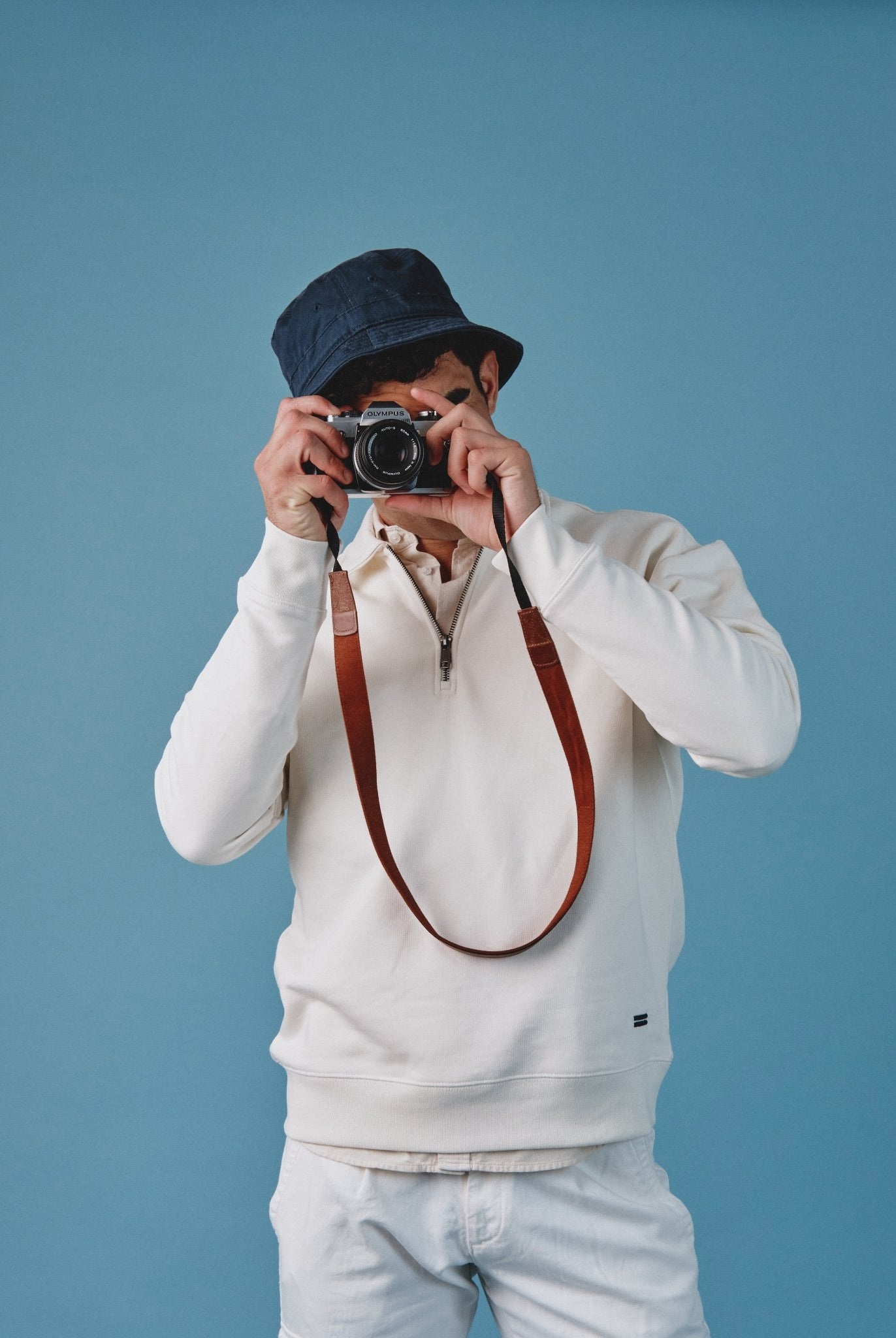 Sudadera Siroco Cuello Camisero Crudo - Sohhan