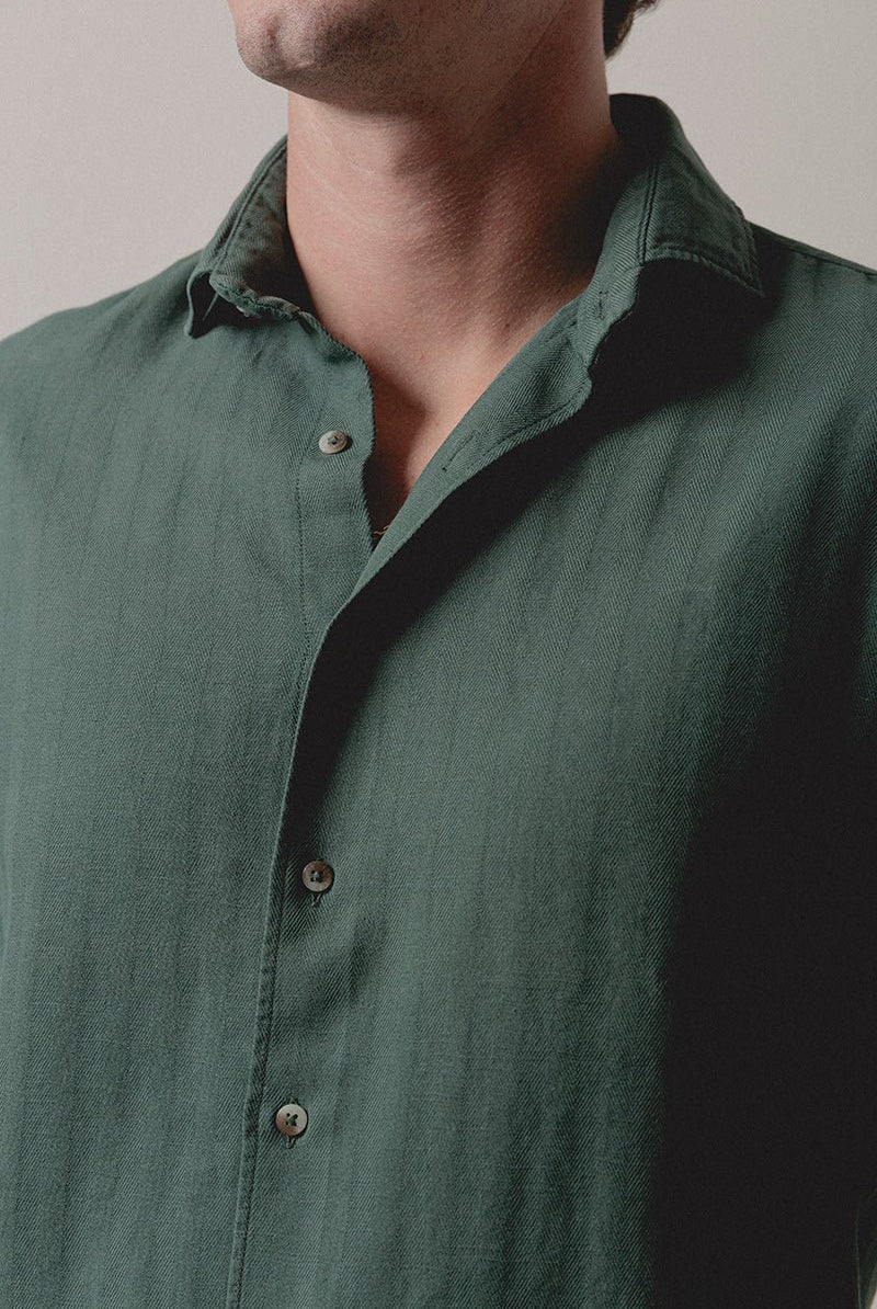 Camisa Espiga Verde Coventry - Sohhan