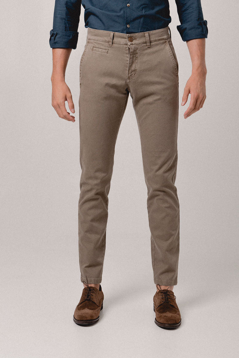 Pantalón chino Kaki estructura - Sohhan