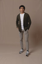 Clark Green Knitted Jacket - Sohhan