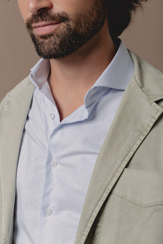 Tom Light Green Unstructured Jacket - Sohhan