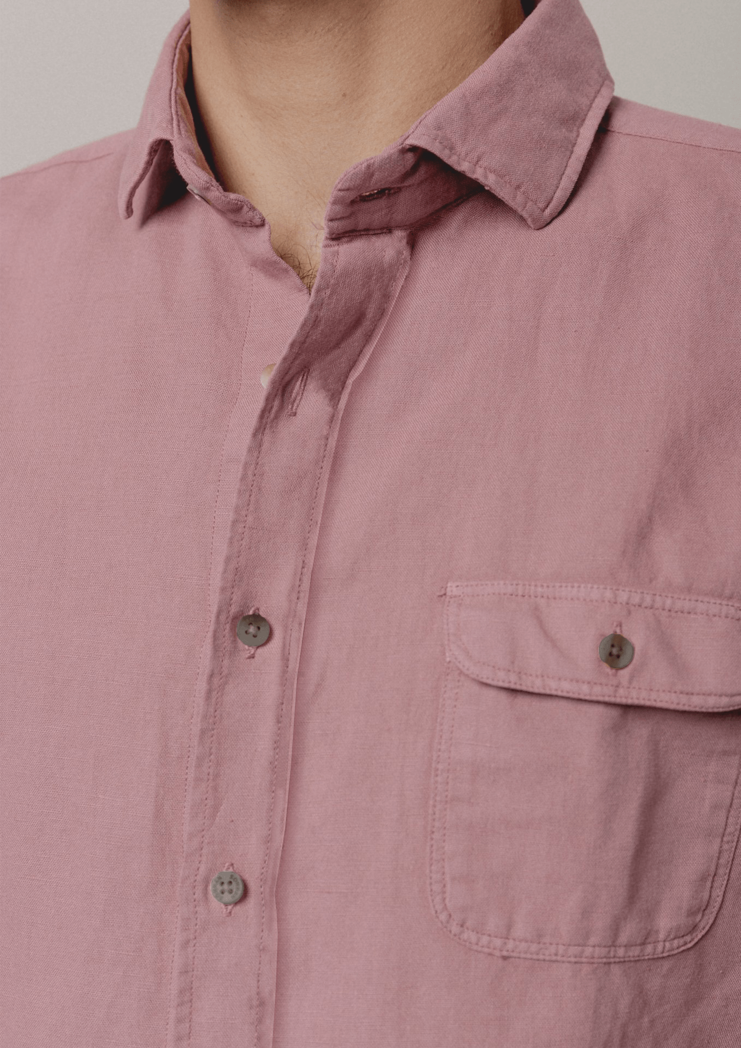 Linen Shirt Reef One Pocket Sintra - Sohhan