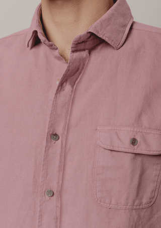 Linen Shirt Reef One Pocket Sintra - Sohhan