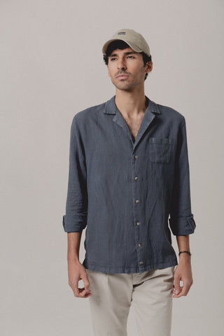Duncan Catania Hawaiian Linen Shirt - Sohhan