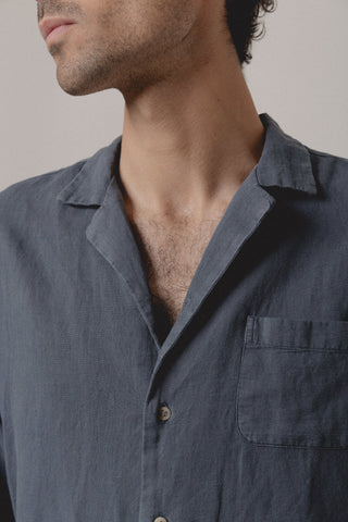 Duncan Catania Hawaiian Linen Shirt - Sohhan