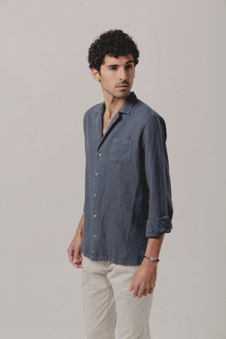 Duncan Catania Hawaiian Linen Shirt - Sohhan