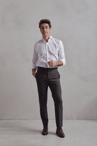 Classic White Oxford Shirt - Sohhan