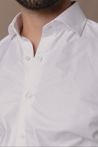 Classic White Oxford Shirt - Sohhan