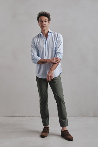 Classic Light Blue Oxford Shirt - Sohhan