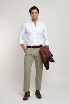 Oxford Classic Double Cuff White Shirt - Sohhan