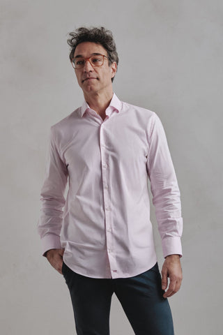 Classic Pink Oxford Shirt - Sohhan