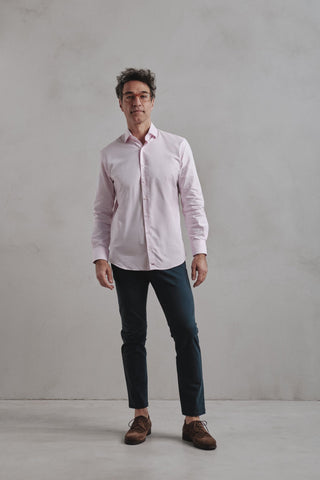 Classic Pink Oxford Shirt - Sohhan