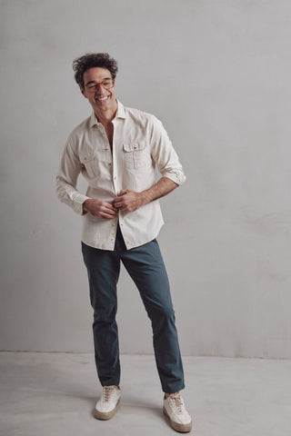 Sahara Luke Ecru Shirt - Sohhan