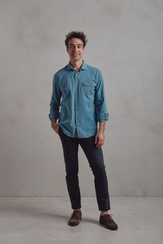 One Pocket Country Denim Shirt - Sohhan