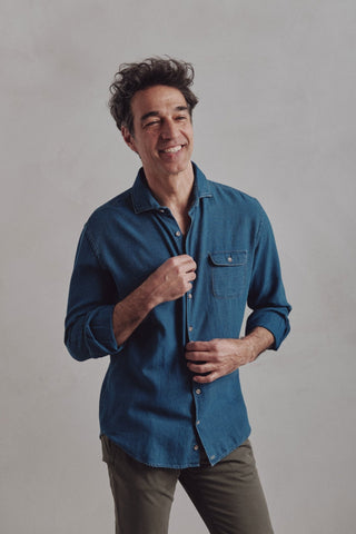West One Pocket Denim Shirt - Sohhan
