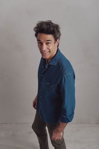 West One Pocket Denim Shirt - Sohhan