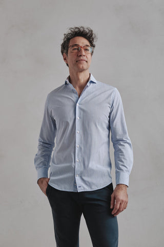 Amalfi Striped Dress Shirt - Sohhan
