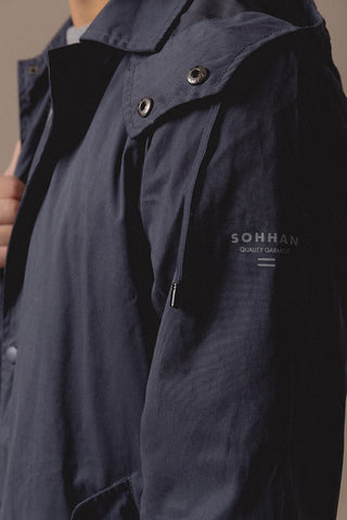 Navy Dover Gabardine - Sohhan