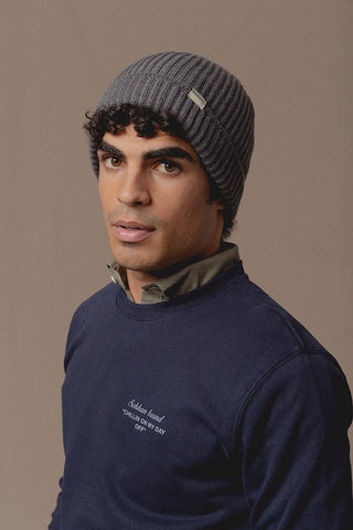 Tricot Beny Gray Beanie - Sohhan