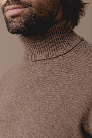 Scott Brown Turtleneck Sweater - Sohhan