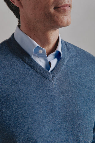 Peak Blacke Blue Sweater - Sohhan