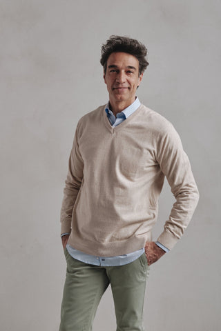 Ecru Blacke Peak Pullover - Sohhan