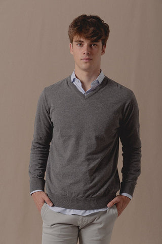 Peak Blacke Grey Sweater - Sohhan