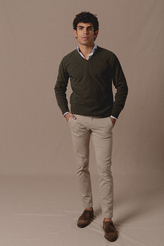 Terry Green Peak Pullover - Sohhan
