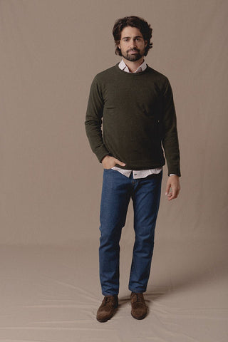 Terry Green Round Sweater - Sohhan