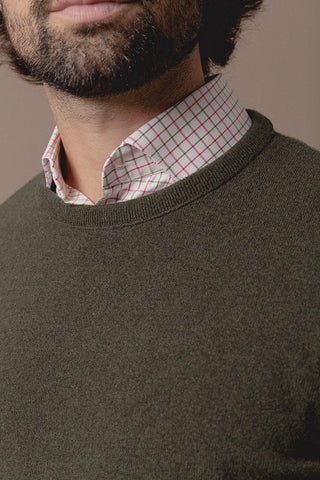 Terry Green Round Sweater - Sohhan