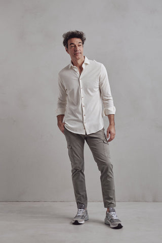 Cargo Icon Pants Greenish Gray - Sohhan