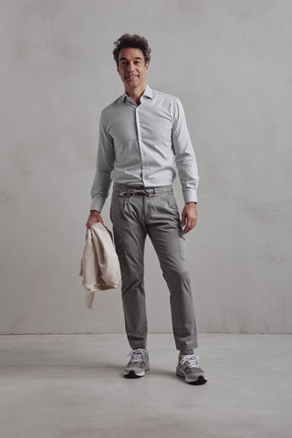 Cargo Jack Pants Grey Washed - Sohhan