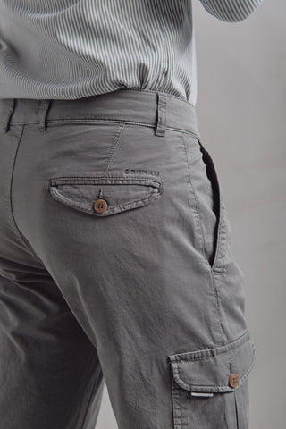 Cargo Jack Pants Grey Washed - Sohhan