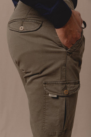 Cargo Jack Pants Olive Green - Sohhan