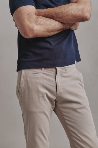 Idol Beige Chino Pants - Sohhan
