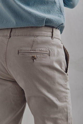 Idol Grey Washed Chino Pants - Sohhan