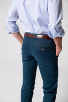 Idol Navy Chino Pants - Sohhan